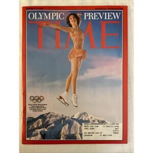 Time Mag Sarah Hughes Michelle Kwan Olympics Preview February 11 2002